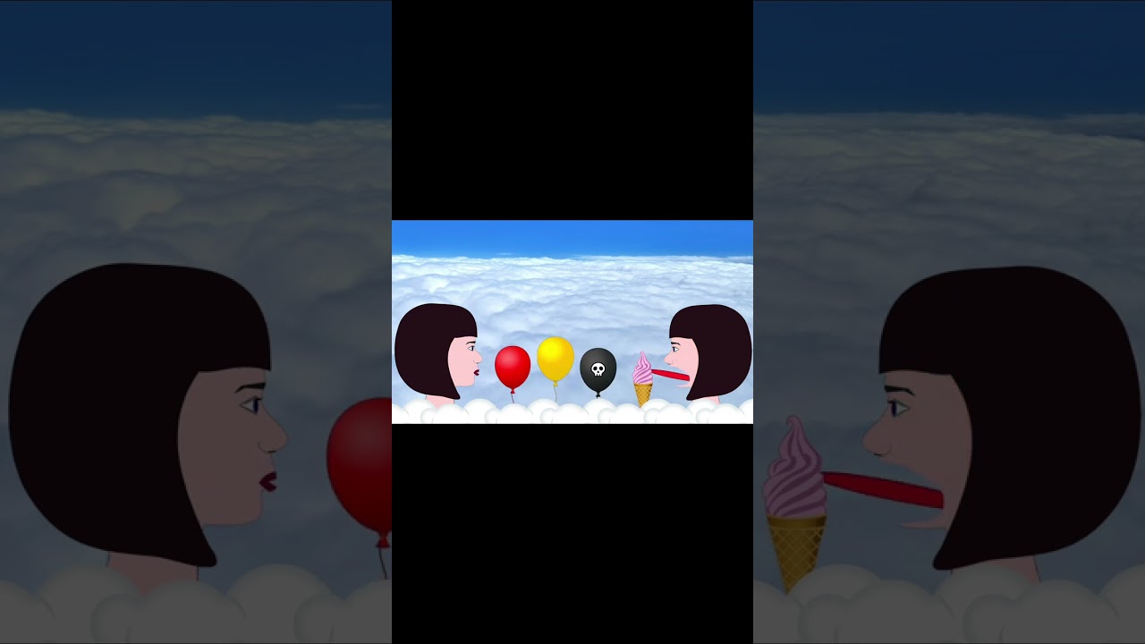 I just popped a balloon.