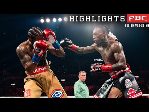 PBC FIGHT HIGHLIGHTS: Fulton vs Foster | December 6, 2025