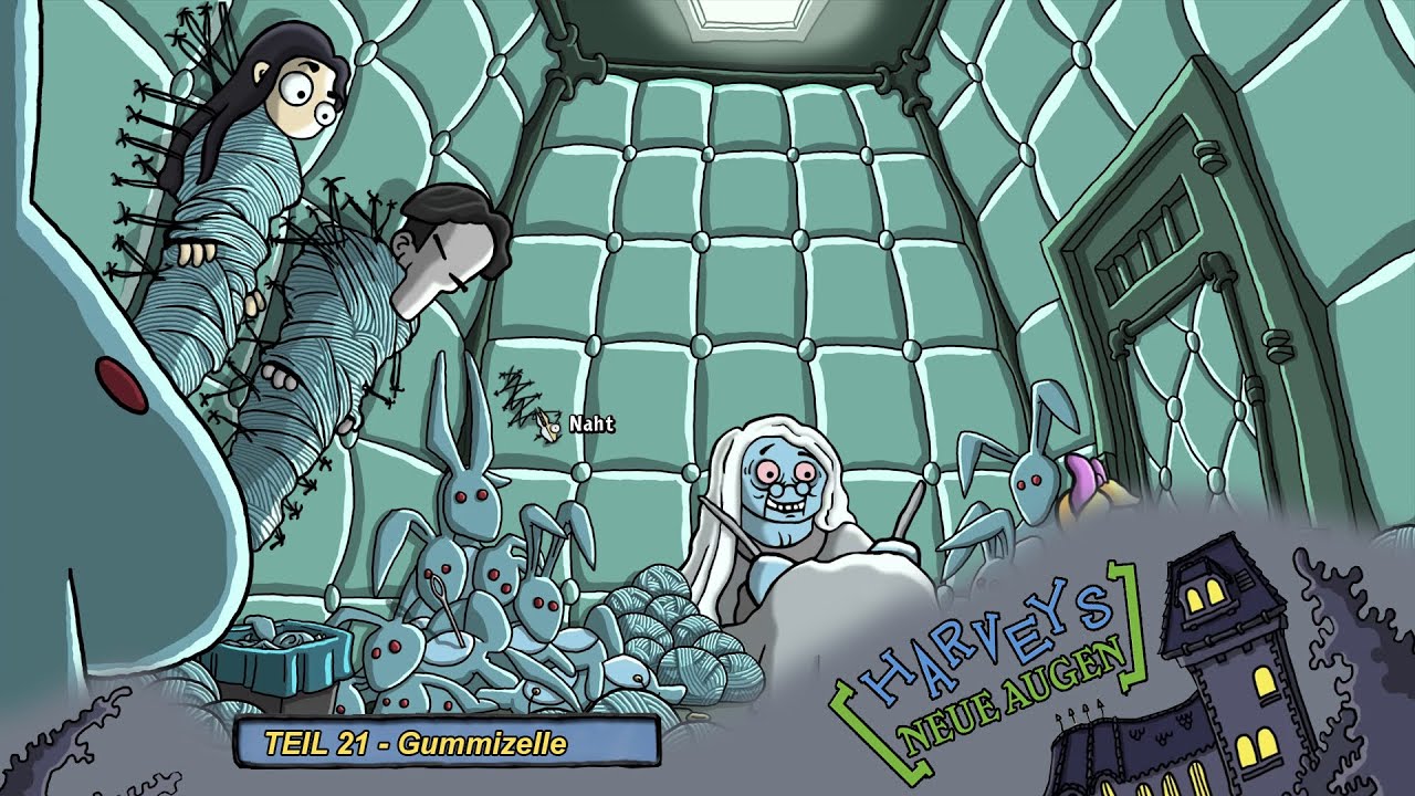 Harveys neue Augen Teil21: Das Phantom und der Schlüssel: Der Undertaker befreit Edna! #100kview