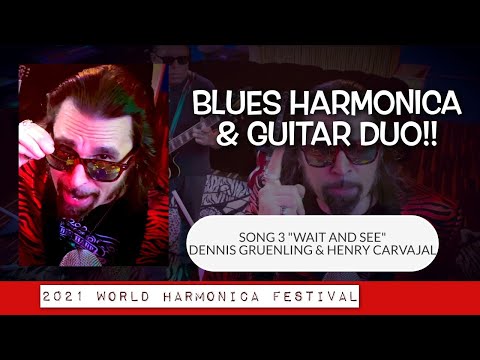 Blues Harmonica Solo-Duo | Harp and Guitar tone | World Harmonica Festival, Dennis Gruenling song3
