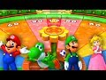 Mario Party 10 Minigames Mario Vs Yoshi Vs Luigi Vs Peach