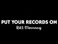 (1 HOUR) Ritt Momney - Put Your Records On (Tiktok) girl put your records on tell me your