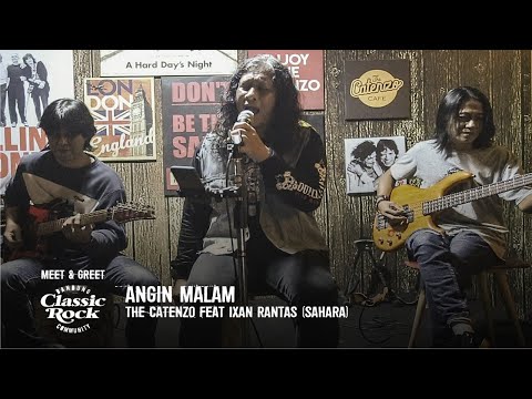 ANGIN MALAM || IXAN RANTAS (SAHARA) FEAT THE CATENZO | CATENZO CAFE LIVE MUSIC