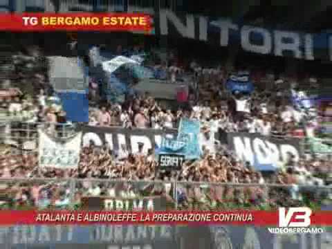 20090810 Atalanta e albinoleffe  la preparazione continua servizio