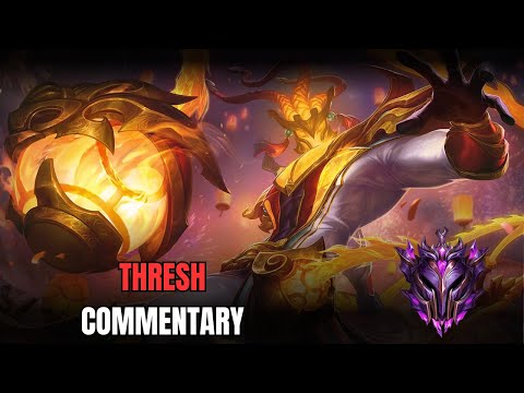 How to play EARLY GAME as Thresh? | Master Thresh Commentary