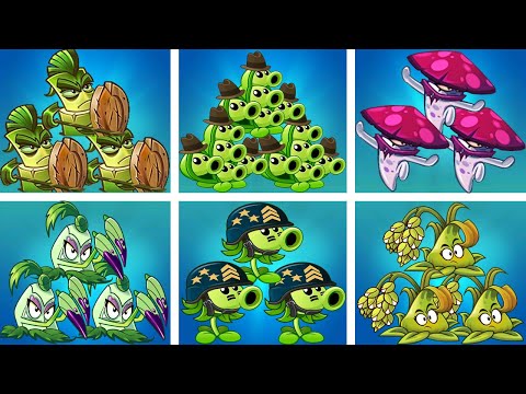 6 Super Team Battlez-Team Plant Vs Team Plant-What Team Plant Wins?PvZ 2