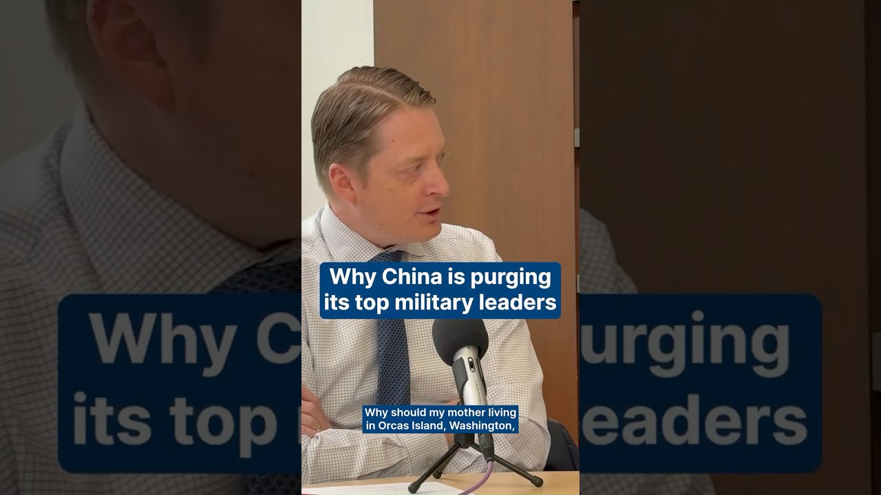 Why China is purging its top military leaders