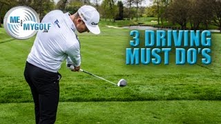 3 "MUST DO'S" WITH YOUR DRIVER