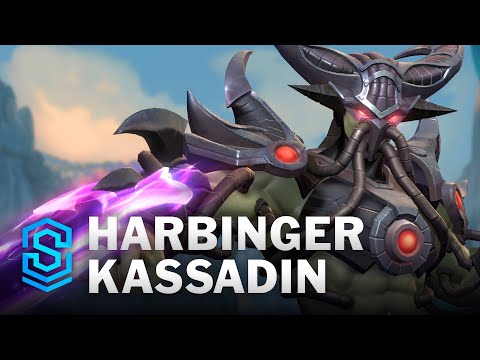 Harbinger Kassadin Wild Rift Skin Spotlight