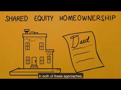 Shared Equity Homeownership