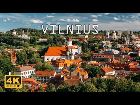 Vilnius, Lithuania 🇱🇹 | 4K Drone Footage
