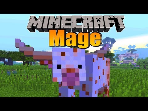 The giant cattle!  I CAN...almost...FLY!  - Minecraft Mage #02