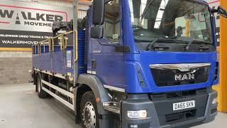 Купить бортовой грузовик MAN TGM 18.250 *EURO 6*, 4X2 18 TONNE BRICK GRAB – 2016 – DA65 SKN - Изображение 4 | Autoline LV Бортовой грузовик MAN TGM 18.250 *EURO 6*, 4X2 18 TONNE BRICK GRAB – 2016 – DA65 SKN | Изображение 4 - Autoline