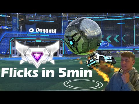 Learn Rocket League Flicks QUICKLY and EASILY in 5 minutes!