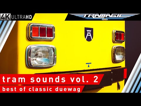 Tram Sounds Vol. 2: Best of classic Duewag | 4K