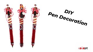 DIY Pen Decoration - Easy Tutorial 