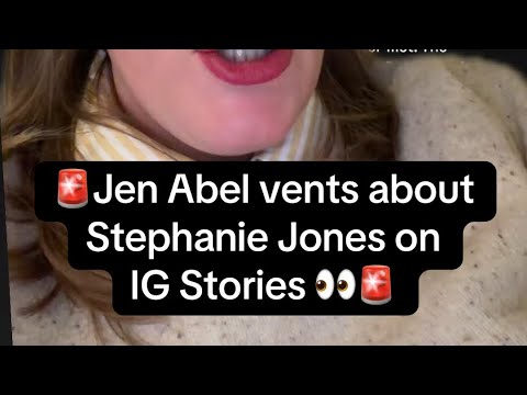👀🚨 Jen Abel Breaks Silence on Instagram 
