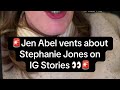 Jen Abel Breaks Silence On Instagram