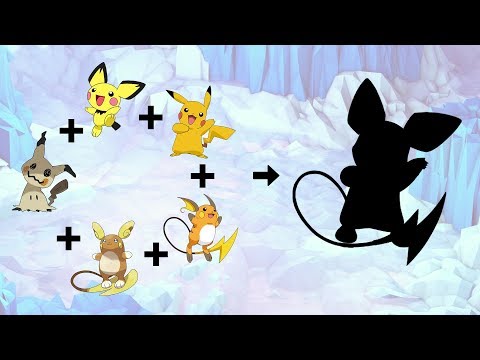 Requests #77 - Fusemon: Mimikyu + Pichu + Pikachu + Raichu + Alolan Raichu