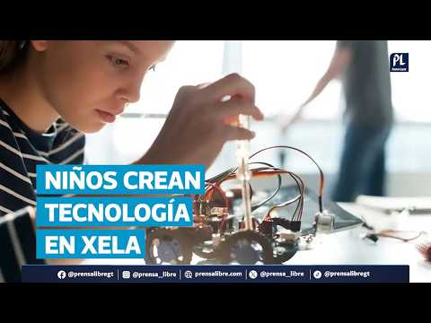 Así nació Utopía Technology, el club que enseña robótica a niños en Quetzaltenango