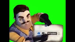 Download lagu Hello Neighbor subscribe green screen (With SFX) mp3 Download lagu Hello Neighbor subscribe green screen (With SFX) mp3