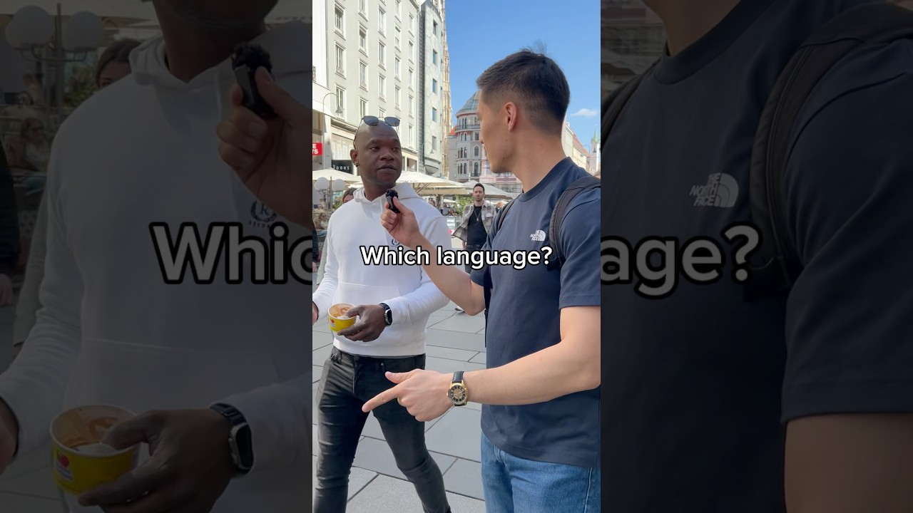 THIS MAN SPEAKS 8 LANGUAGES 🤯