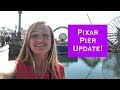 Pixar Pier Construction Update