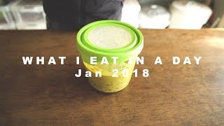 What I Eat in a Day // Jan 2018