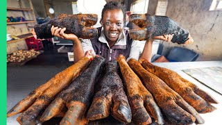 Zimbabwe’s Exotic Meats!! Super Rare African Village Food!!