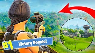Longest sniper shot in fortnite playground Longest sniper shot in fortnite playground