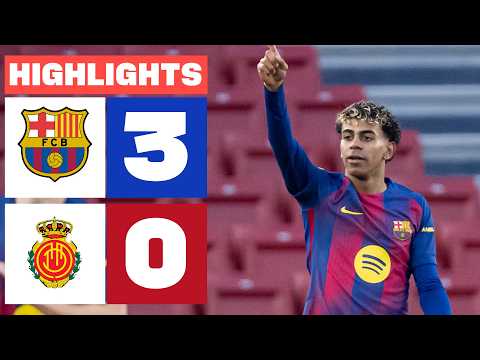 FC BARCELONA 3 - 0 RCD MALLORCA | HIGHLIGHTS LALIGA EA SPORTS