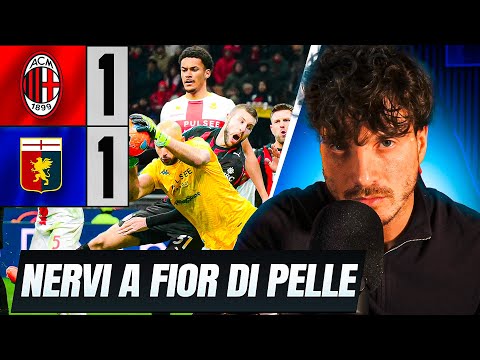 AC MILAN-GENOA 1-1 | A HORRIFIC MATCH WITH A LASTING HURT. A MISSED OPPORTUNITY...