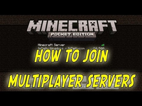 xDarkAbsolute - How To Join Multiplayer Servers On Minecraft PE 0.7.5 [Pocket Edition]
