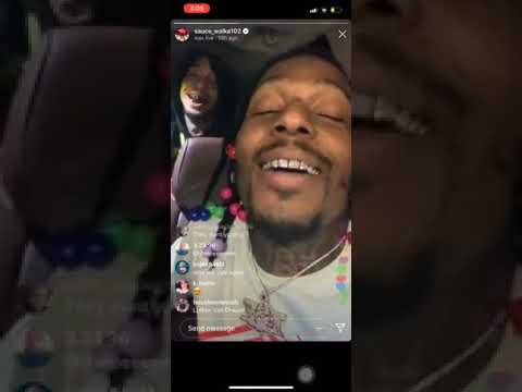 The Real Drippy gets into an epic roast session on Sauce Walka’s Live after Fan calls his grill ugly