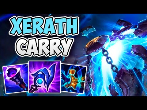 WATCH THIS KOREAN CHALLENGER XERATH MAIN SOLO CARRY HIS TEAM! - League of Legends