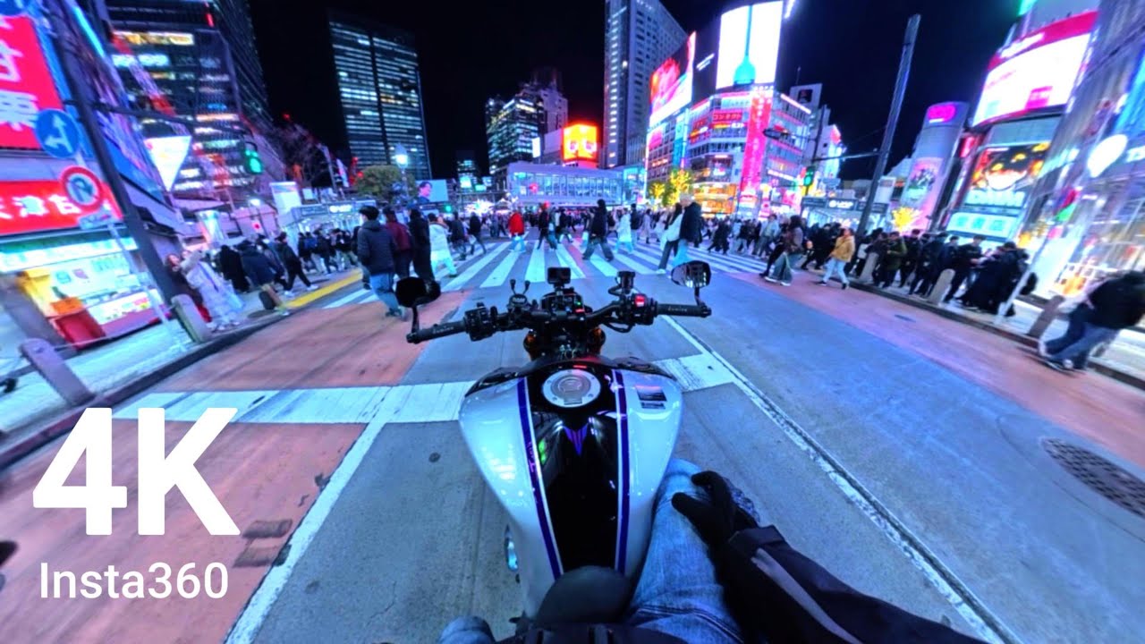【4K POV】Yamaha MT09 in the Cyberpunk City