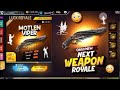 Ob50 100 Next Weapon Royale Free Fire New Event