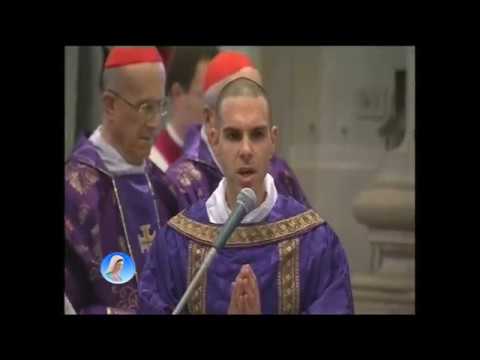 Santa Misa del Miércoles de ceniza con el Papa (13 de febrero de 2013)