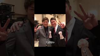 新井監督の前でノリノリな柳田悠岐