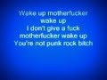 Hed pe wake up-lyrics