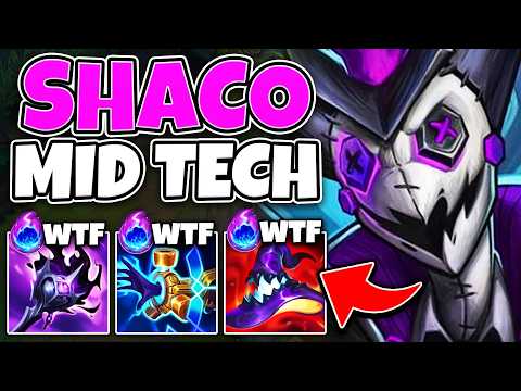 I invented a broken Shaco mid build and DESTROYED challenger players...