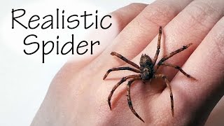 Simple/Easy; Realistic Polymer Clay Spider Tutorial