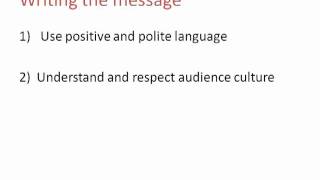 writing persuasive messages part 1
