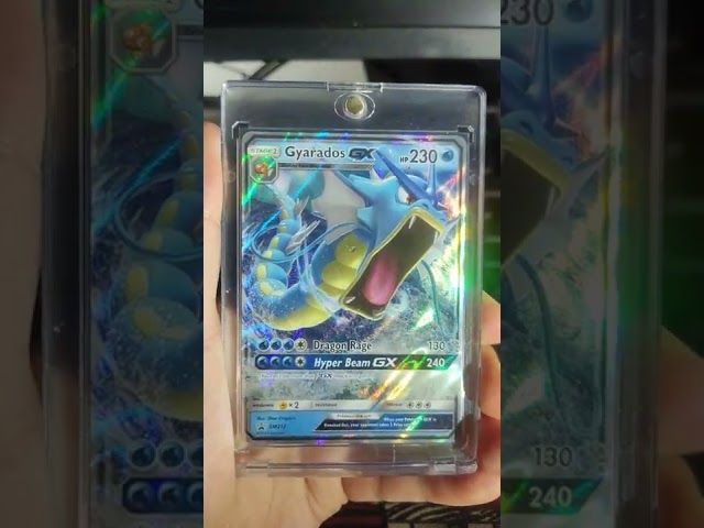 Vídeo relacionado con Pokémon Gyarados GX - SM212 - SM Black Star Promo - Destinos ocultos - 1 pieza