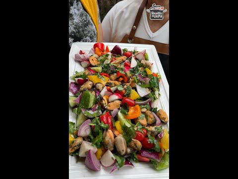 If perfection exists, it has a name: Aunt Rosalva's Seafood Salad! 😍🐚🍤