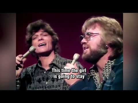 BJ Thomas & Kenny Rogers - I Just Can't Help Believing LIVE Full HD (with lyrics) 1970