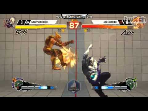 R/Kappa Poongko (Seth) vs AVM Gamerbee (Adon) -  #SouthEastAsiaMAjor 2015 #USF4