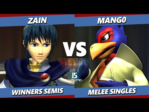 Tipped Off 15 TOP 8 - Mango (Falco) Vs. Zain (Marth) Smash Melee - SSBM