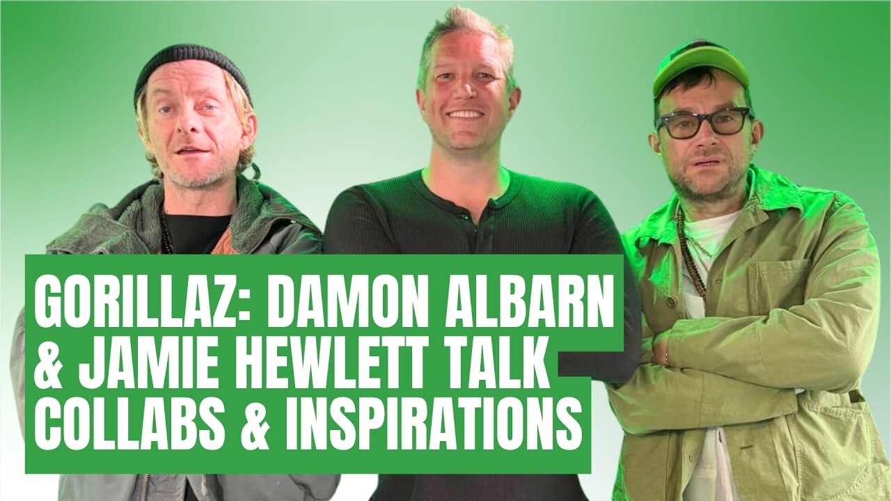 Gorillaz: Damon Albarn and Jamie Hewlett talk collabs and inspirations - YouTube