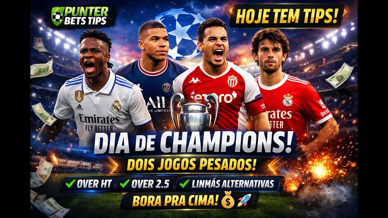 ATENÇÃO GALERA : Hoje tem TIPS no canal Punter Bets Tips ...